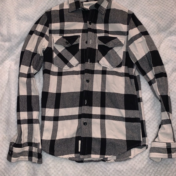 3 Ralph Lauren Denim & Supply Plaid Button-Up Shirts Set Heavy Cotton Fabric - Picture 4 of 16